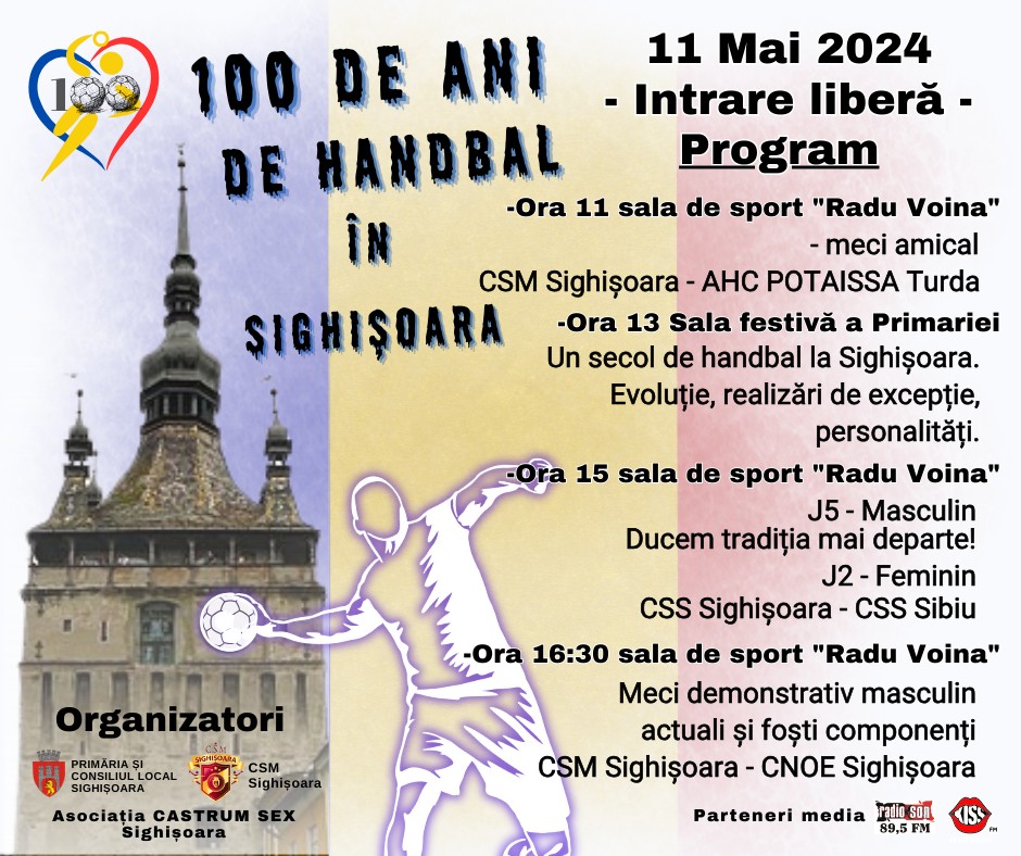 100 DE ANI DE HANDBAL ÎN SIGHIȘOARA